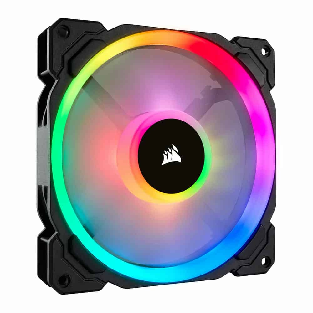 Corsair LL Series RGB 140mm PWM Dual Fan Pack Factory Refurbished